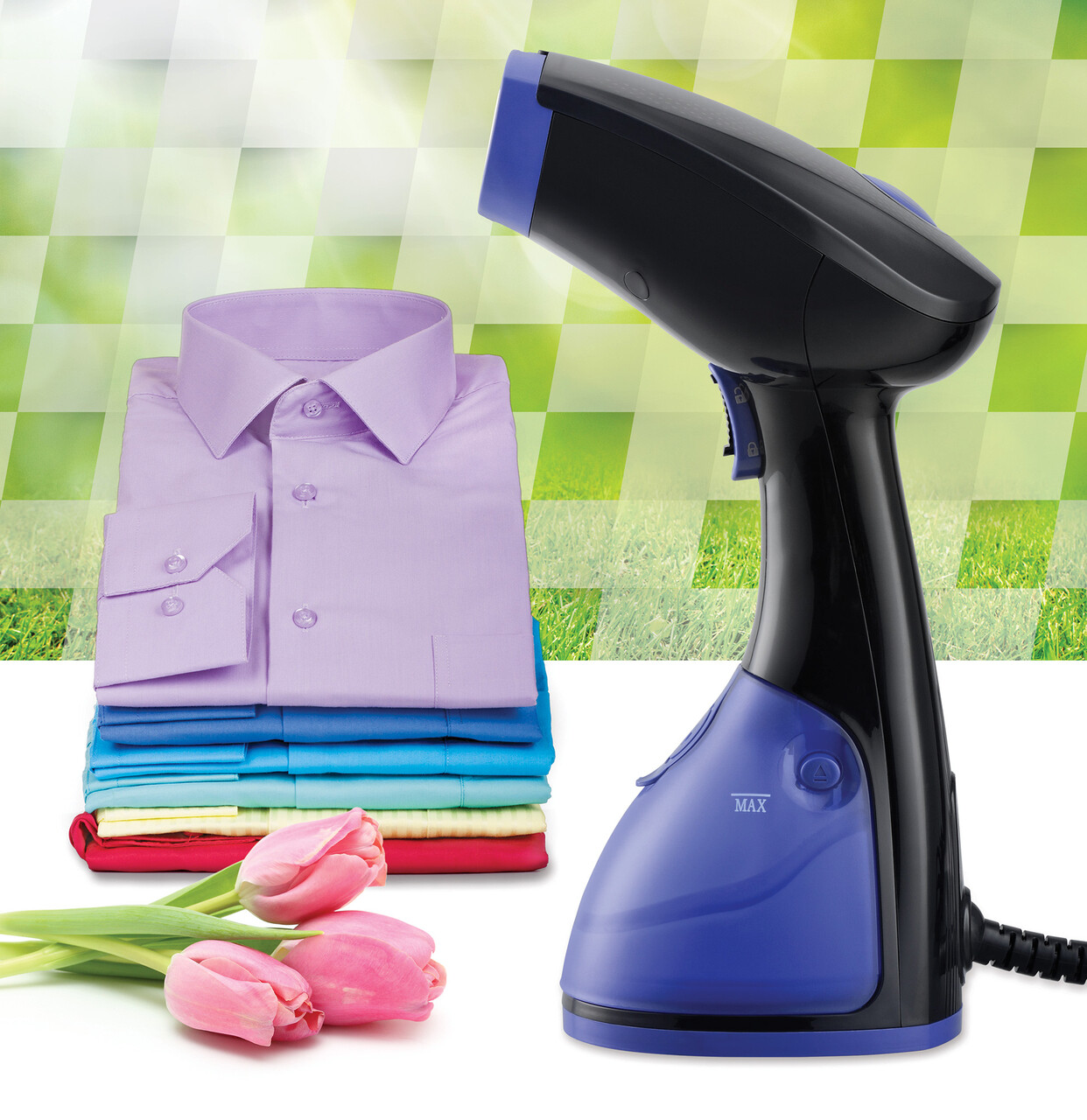 Aparat de calcat vertical Black Tulip, Heinner, 0.25 L, 1630W, plastic, negru - imagine 5